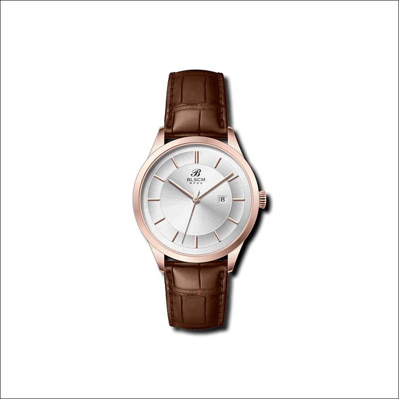 Minimalist Business Men Watches with leather band