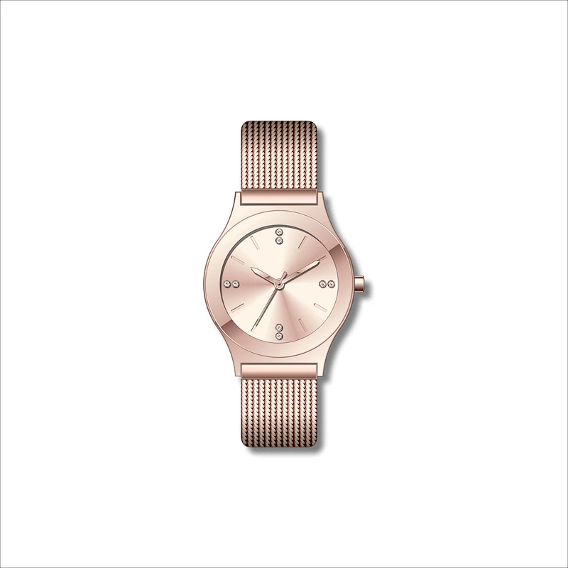 Simple Couple Stainless Steel Watches