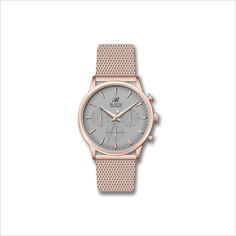 Guangzhou Chronograph Stainless Steel Watch Water Resistant