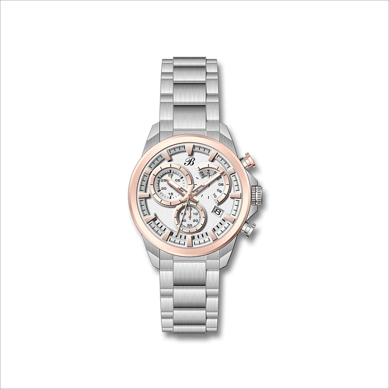 Fashion Sports Men Stainless Steel Watch