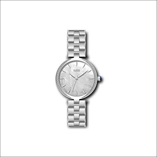 Japan Quartz Ladies Fashion Watches with setting stones