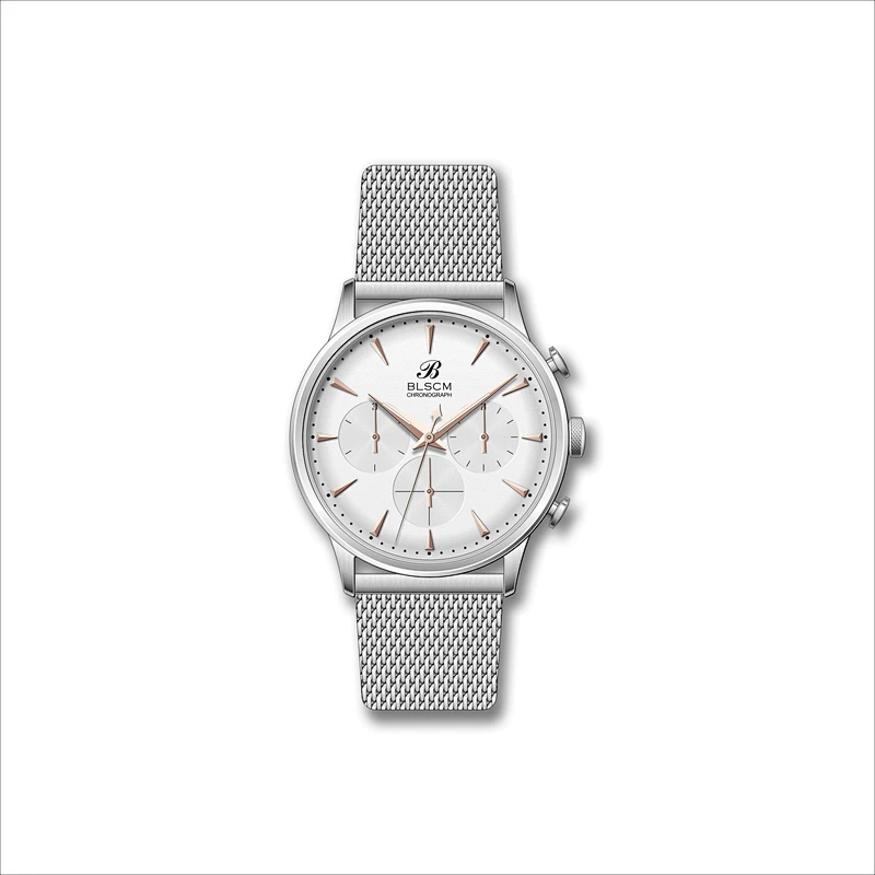 Guangzhou Chronograph Stainless Steel Watch Water Resistant