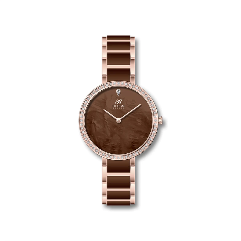 Ladies Stainless Steel Watches with Ceramic
