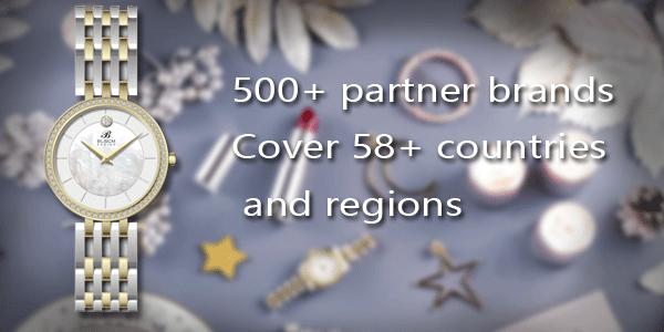 500+ partner brands  Cover 58+ countries and regions.