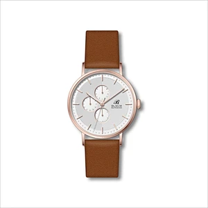 Simply Couple Stainless Steel Watches Leather band