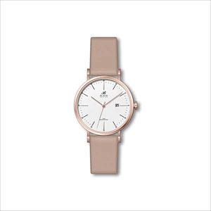 Ladies Stainless steel Watches Leather Strap