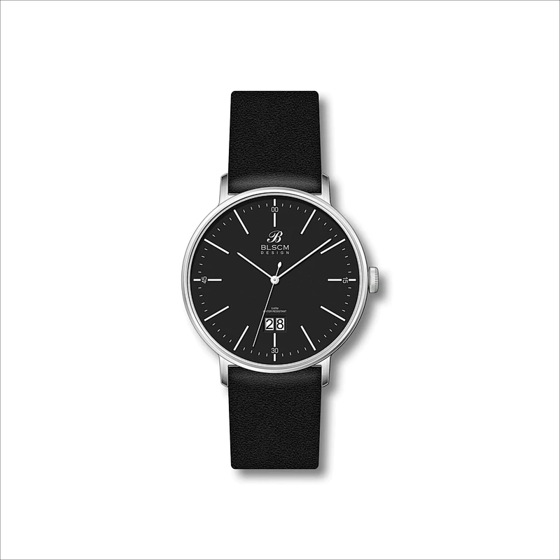 Simply Men Stainless Steel Watches with Leather band