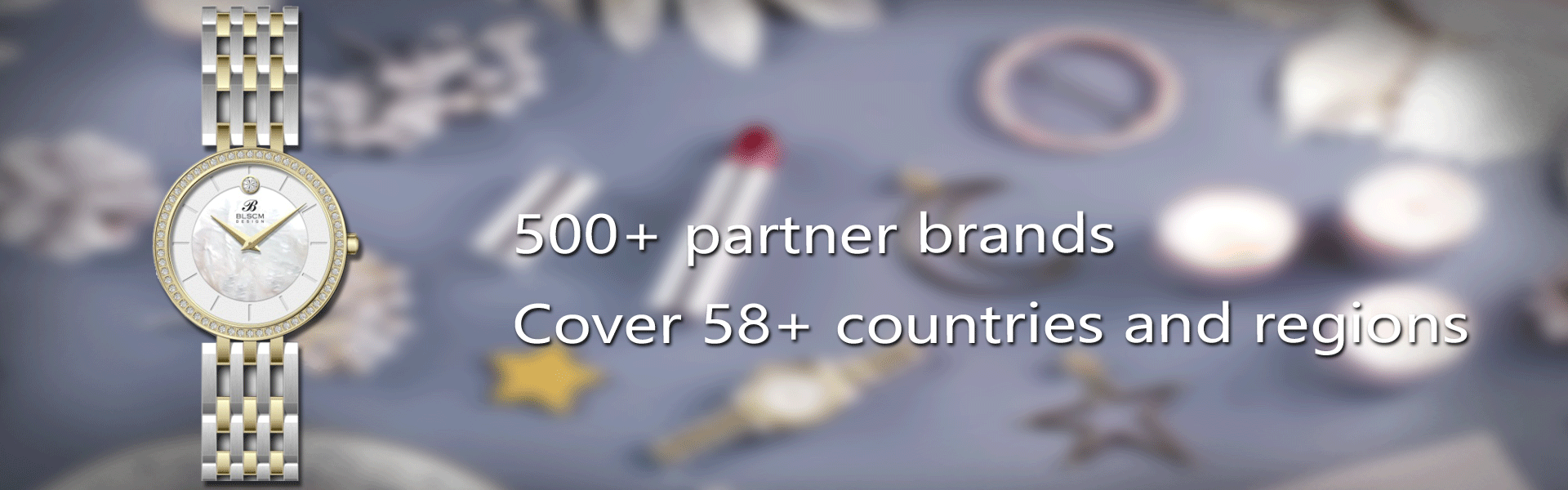 500+ partner brands  Cover 58+ countries and regions.