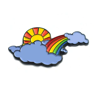 Rainbow Pin Badge