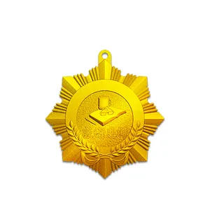 High quality gold custom medal