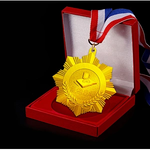 High quality gold custom medal