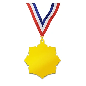 High quality gold custom medal