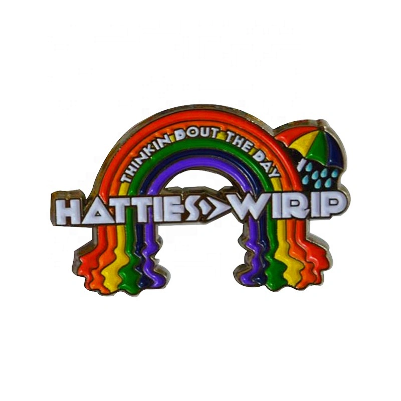 Rainbow Pin Badge