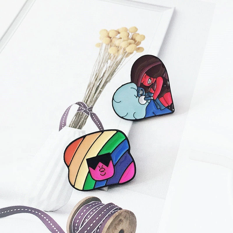 soft enamel badge pin