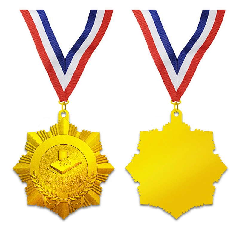 High quality gold custom medal
