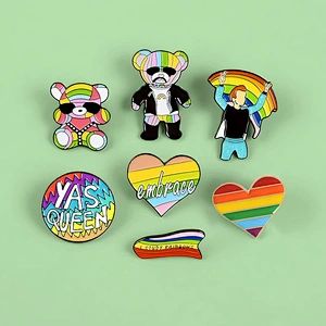 soft enamel badge pin