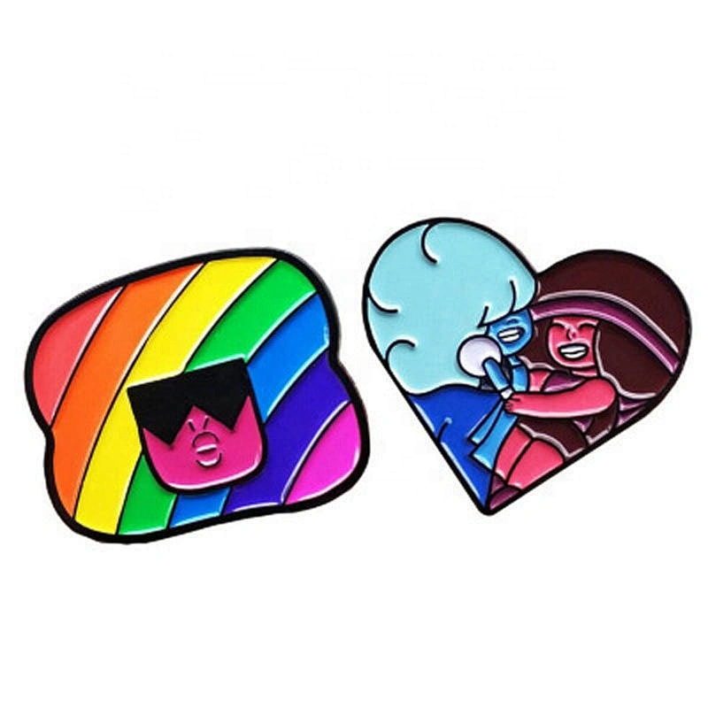 soft enamel badge pin