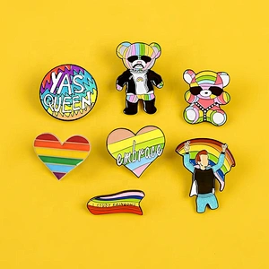 soft enamel badge pin