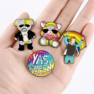 soft enamel badge pin