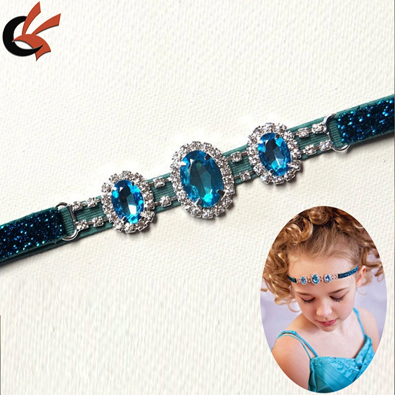 Crystal Headband Connector Slider Strap rhinestone Connector