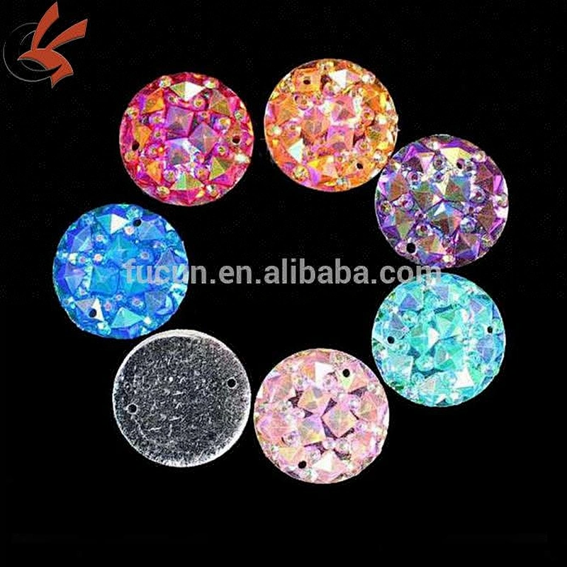 Clothing Accessories Epoxy Resin pebble Stones Wholesale