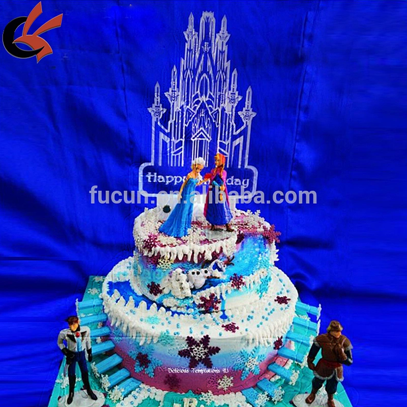 Wholesale Party Decoration Happy Birthday Acrylic Led cake toppers