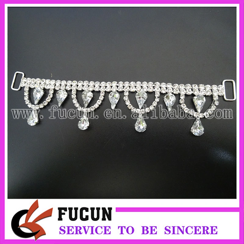 headband garment crystal diamante decorative rhinestone connector