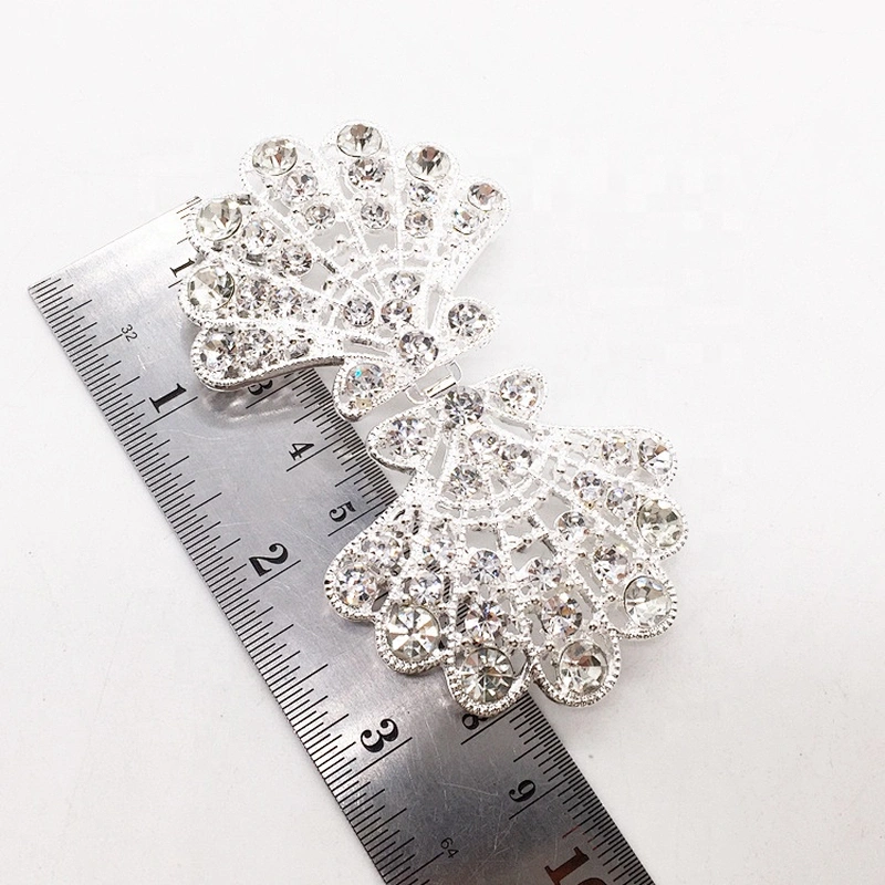 Special New Arrival Design Rhinestone Pair Jewelry Main Material Retro Belt Clasp Brooch Buckle