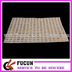 Factory price 10*10MM all glass beads rhinestone mesh trimming 24*40cm/sheet for bags/garment/shoe