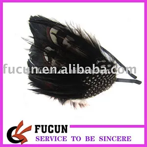wholesale fashion feather hair accessories headbands for party supplies
