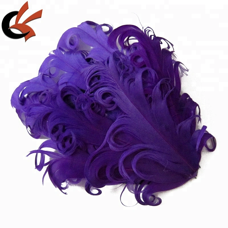 Vintage Inspired Nagorie Curly Feather Pad