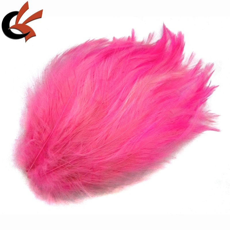 Pretty PURPLE Hackle Feather Pad