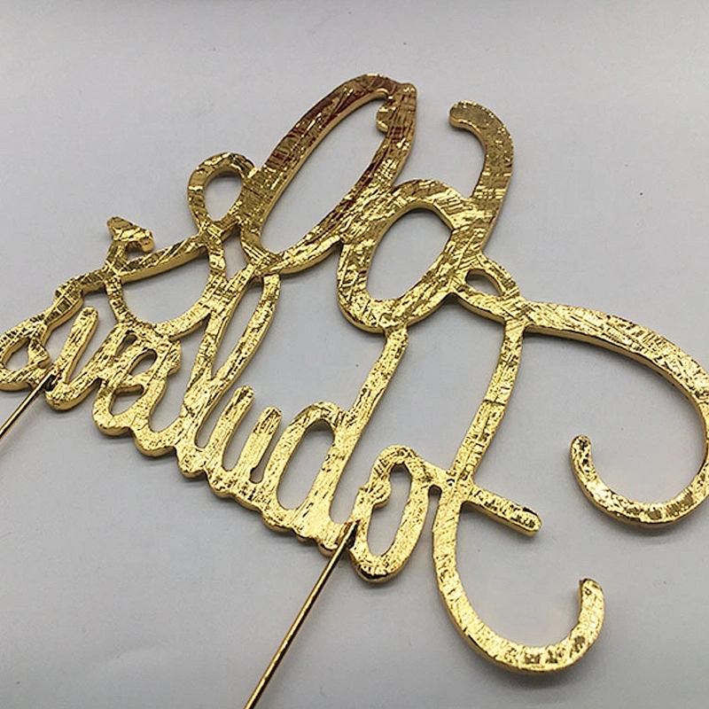 Large Sparkling gold Rhinestone 60 and Fabulous birthday cake topper Happy Birthday Cake Topper for party decorations
