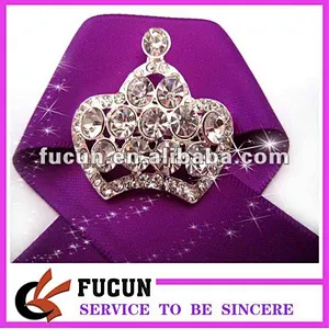 small rhinestone crow brooch for wedding invitation