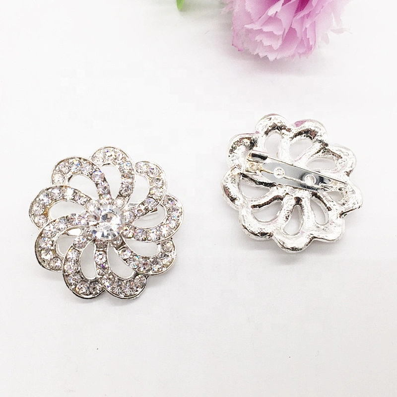 wedding invitation brooch wholesale cheap silver brooch pin for lady