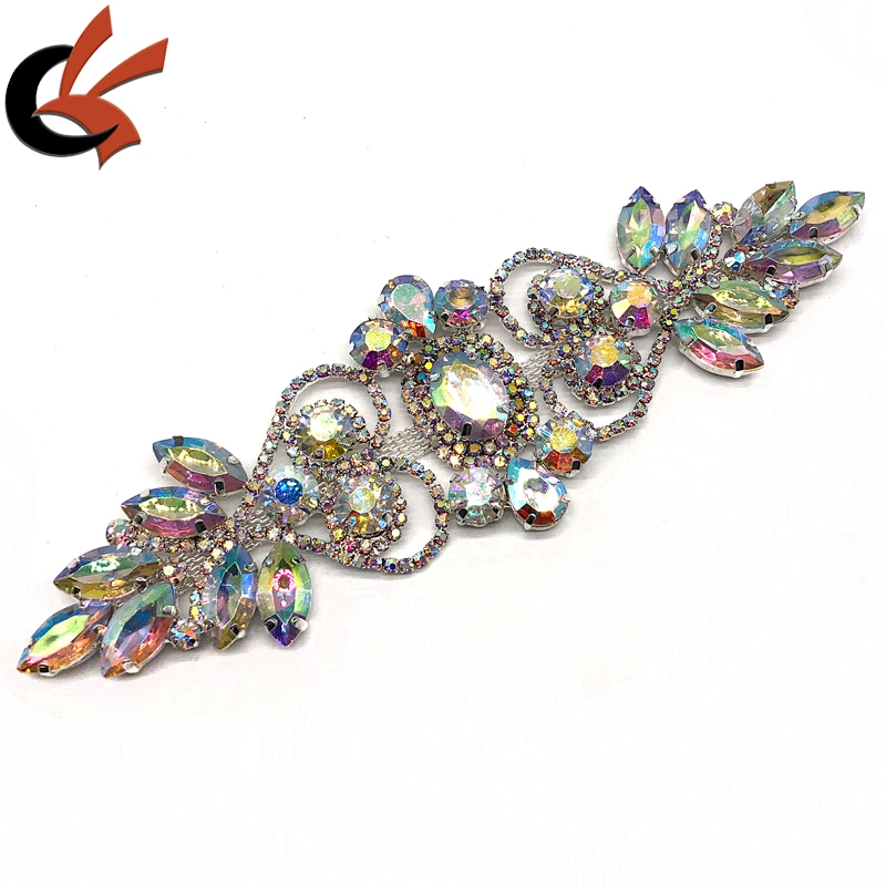 Wedding Accessories Rhinestone Crystal bridal sash bridal Belt applique