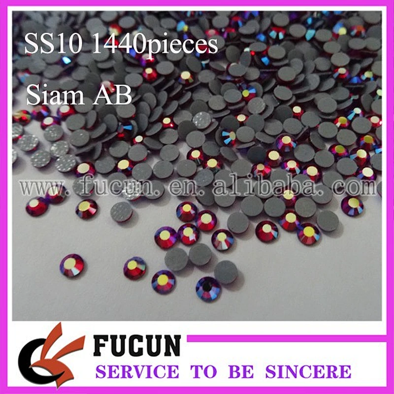 10 gross (1440 pieces) Korean DMC hotfix rhinestone loose rhinestone for garment accessories