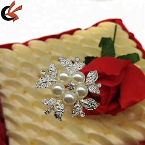 DIY Craft Rhinestone Bouquet Stems Rhinestone Brooch Bouquet Pick