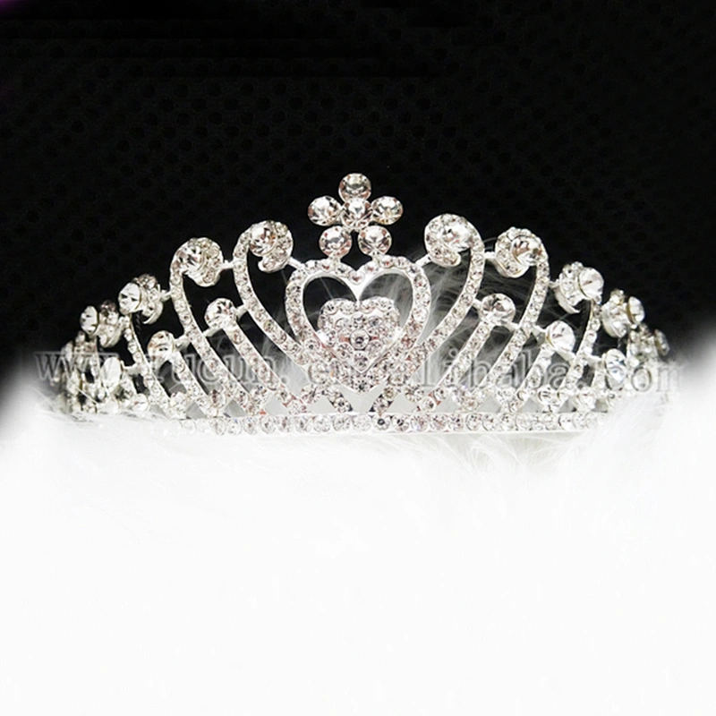flash wedding party decoration rhinestone crystal beauty pageant flower crown