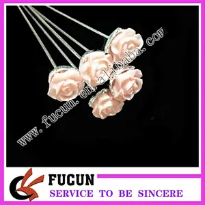 Florist supplies rhinestone stick pins for wedding rhinestone bouquet wholesale