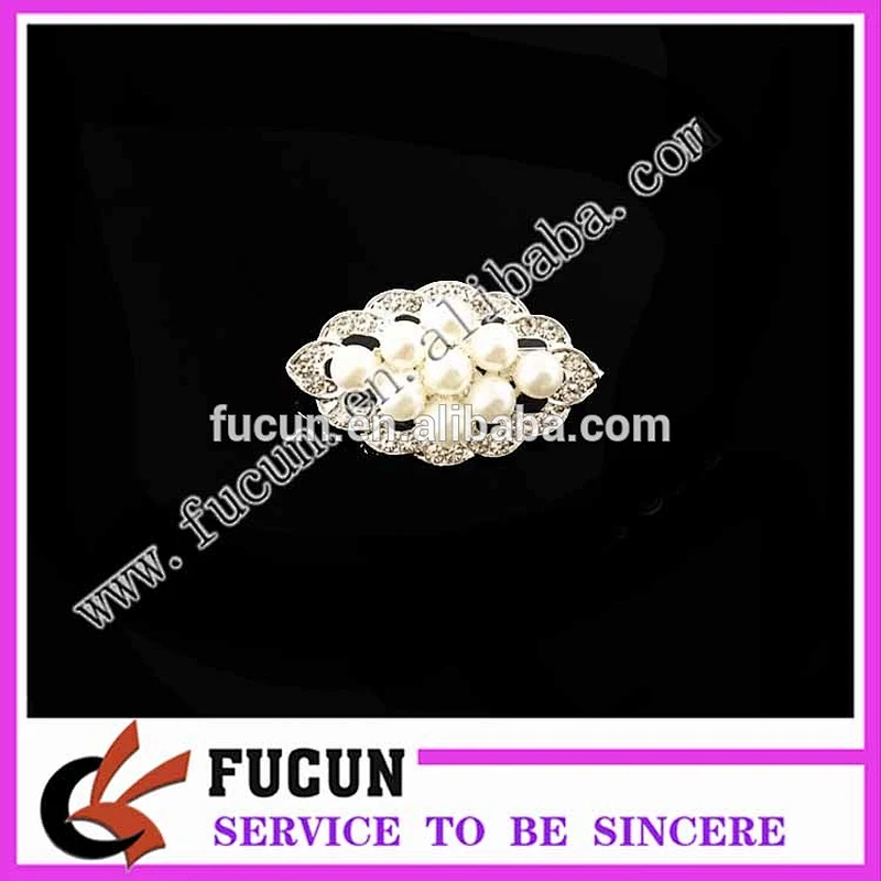 Unique small styles pearl pearl jewelry brooch for wedding gift
