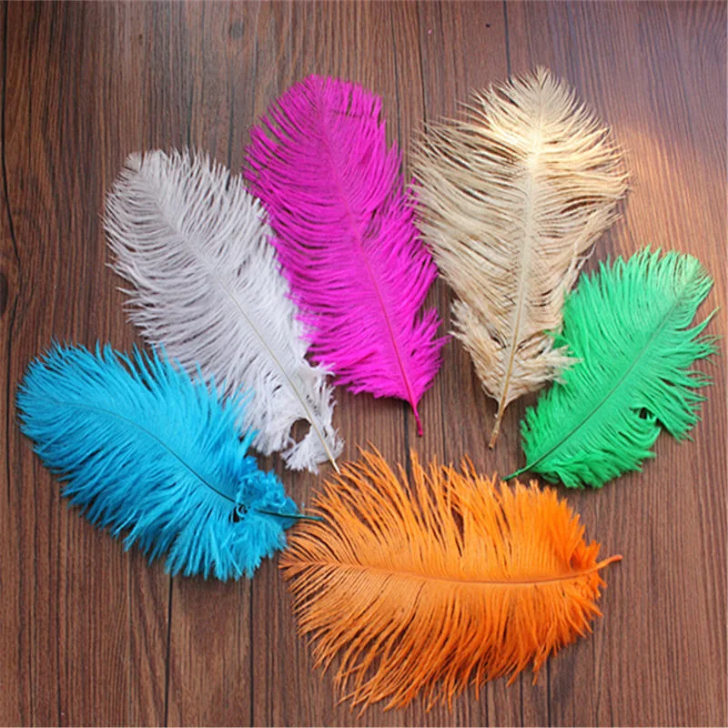 High quality all size colorful decoration ostrich feather plumes for sale