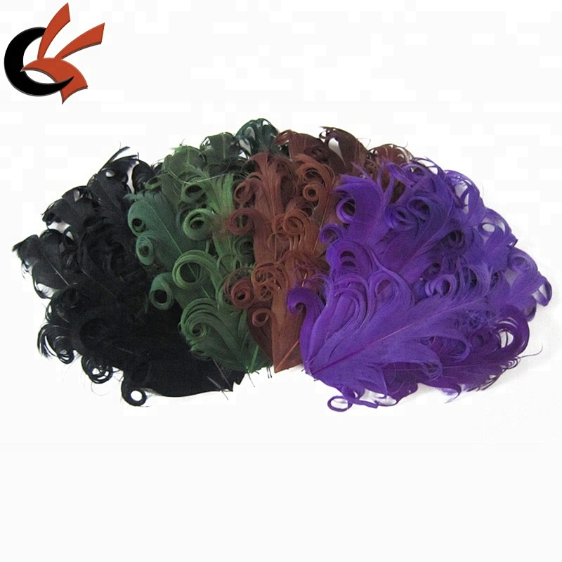 Vintage Inspired Nagorie Curly Feather Pad