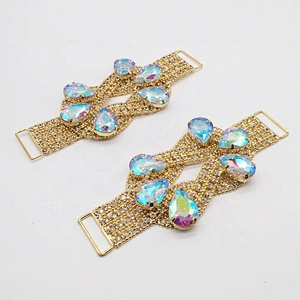 NEW Big Jewelry Rhinestone Bikini Connectors DIY Contest Bikini Competition Suit Connector wholesale