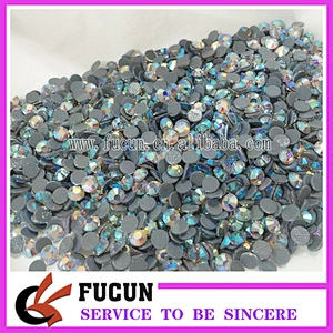1440pcs 4.6-4.8mm Crystal AB Hot Fix Luxury Rhinestones