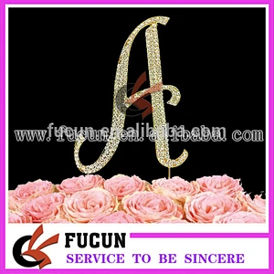 silver wedding cake toppers crystal rhinestone cake cupcake wholesale