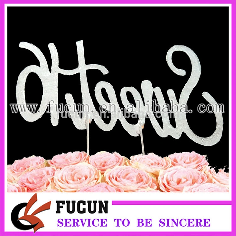 China wholesale crystal rhinestone happy Sweet 16 birthday cake topper party decorations