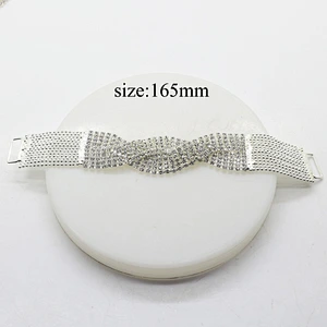 New style diamante crystal rhinestone bikini connector for swimwear