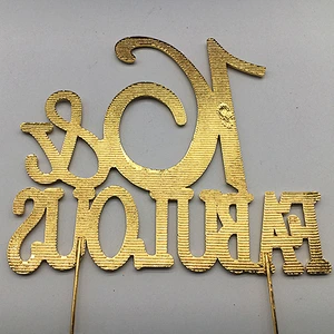 2020 new arrivals 16 fabulous rhinestone cake topper birthday