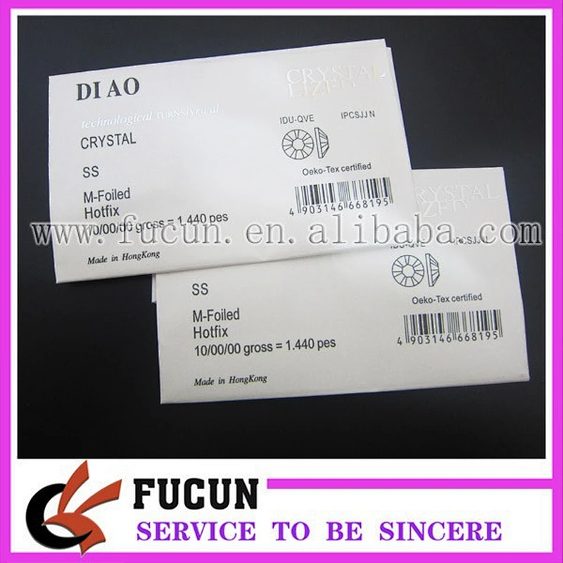 10 gross (1440 pcs) Crystal Clear Hot-Fix Glass Rhinestones ss20, 5mm Clear Hotfix Rhinestones